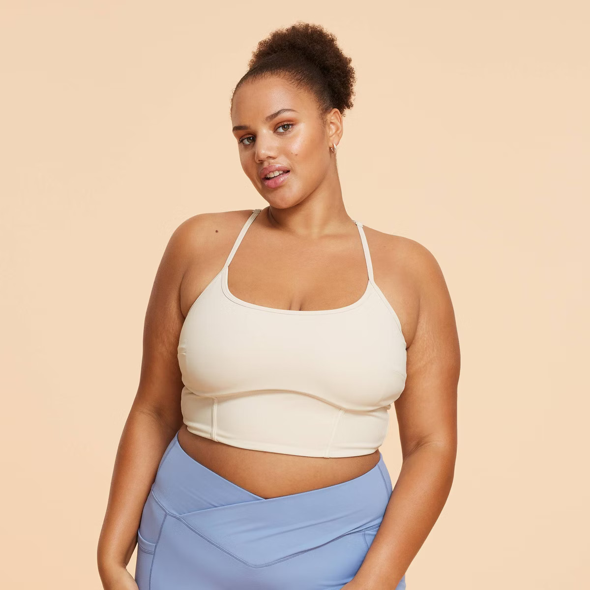 Blogilates Women's Corset Cropped Bralette | Target