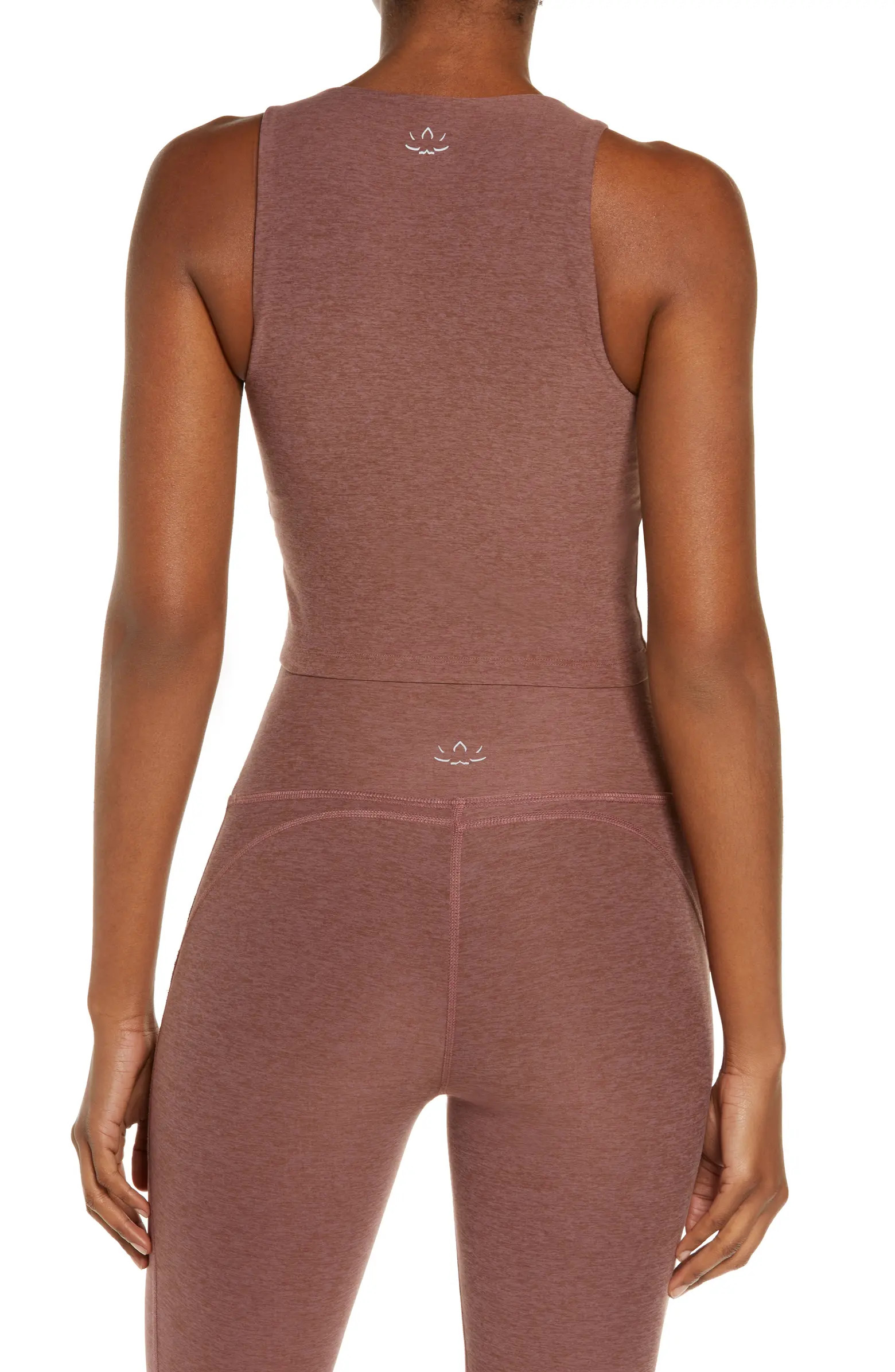 Space Dye Square Neck Crop Tank | Nordstrom