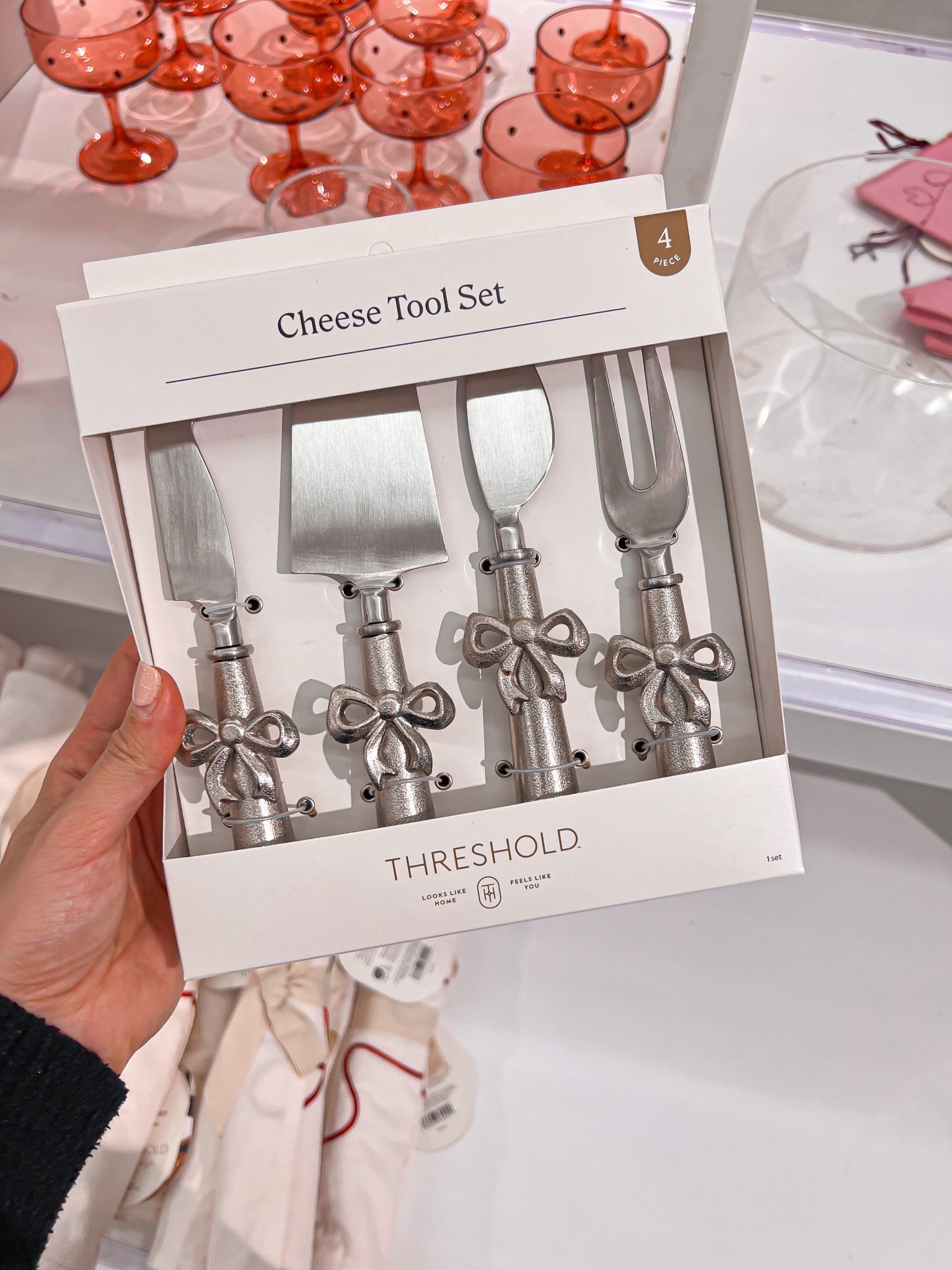 The cutest charcuterie set with bows  from Target! 

#LTKOver40 #LTKSaleAlert #LTKHome