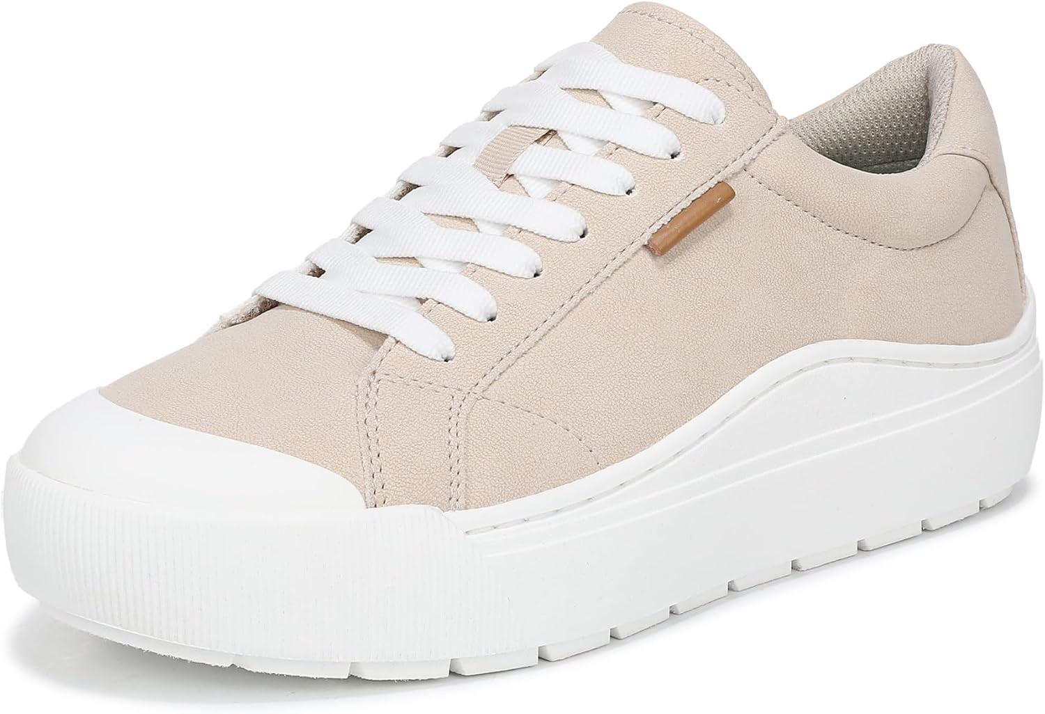 Dr. Scholl's Women's Time Off Sneaker Light Sand Tan 7 M | Amazon (US)