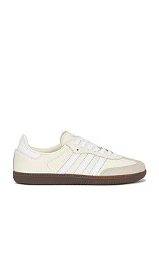 adidas Originals Samba OG in Off White, Footwear White, & Wonder Alumina from Revolve.com | Revolve Clothing (Global)