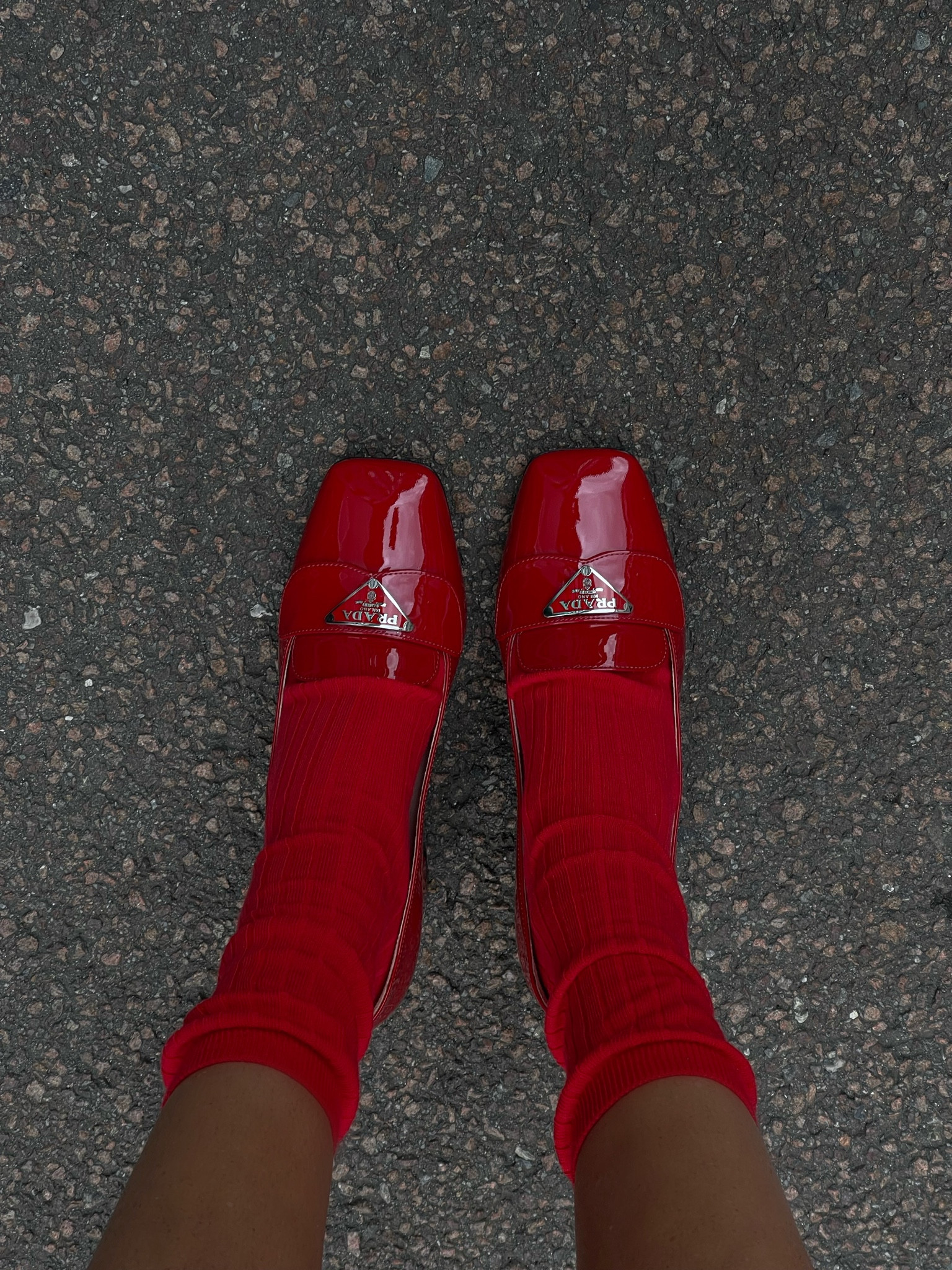 Prada red pumps ❤️

#LTKeurope #LTKshoecrush #LTKSeasonal