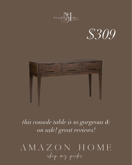 This gorgeous console table is on sale for $309!!!!! 

#LTKstyletip #LTKhome #LTKsalealert