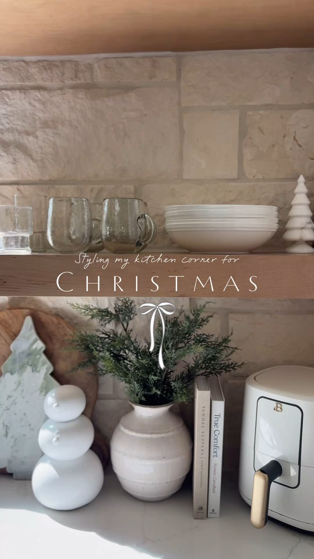 Turning my kitchen corner into a little Christmas wonderland 🎄✨

#LTKStyleTip #LTKHome #LTKHoliday