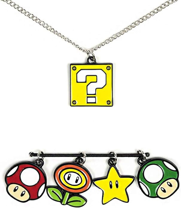 Nintendo Necklace Set - Super Mario | Amazon (US)