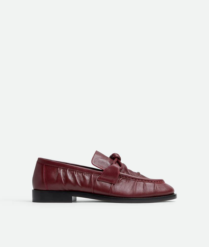 Astaire Loafer in MERLOT | Bottega Veneta® US | Bottega Veneta