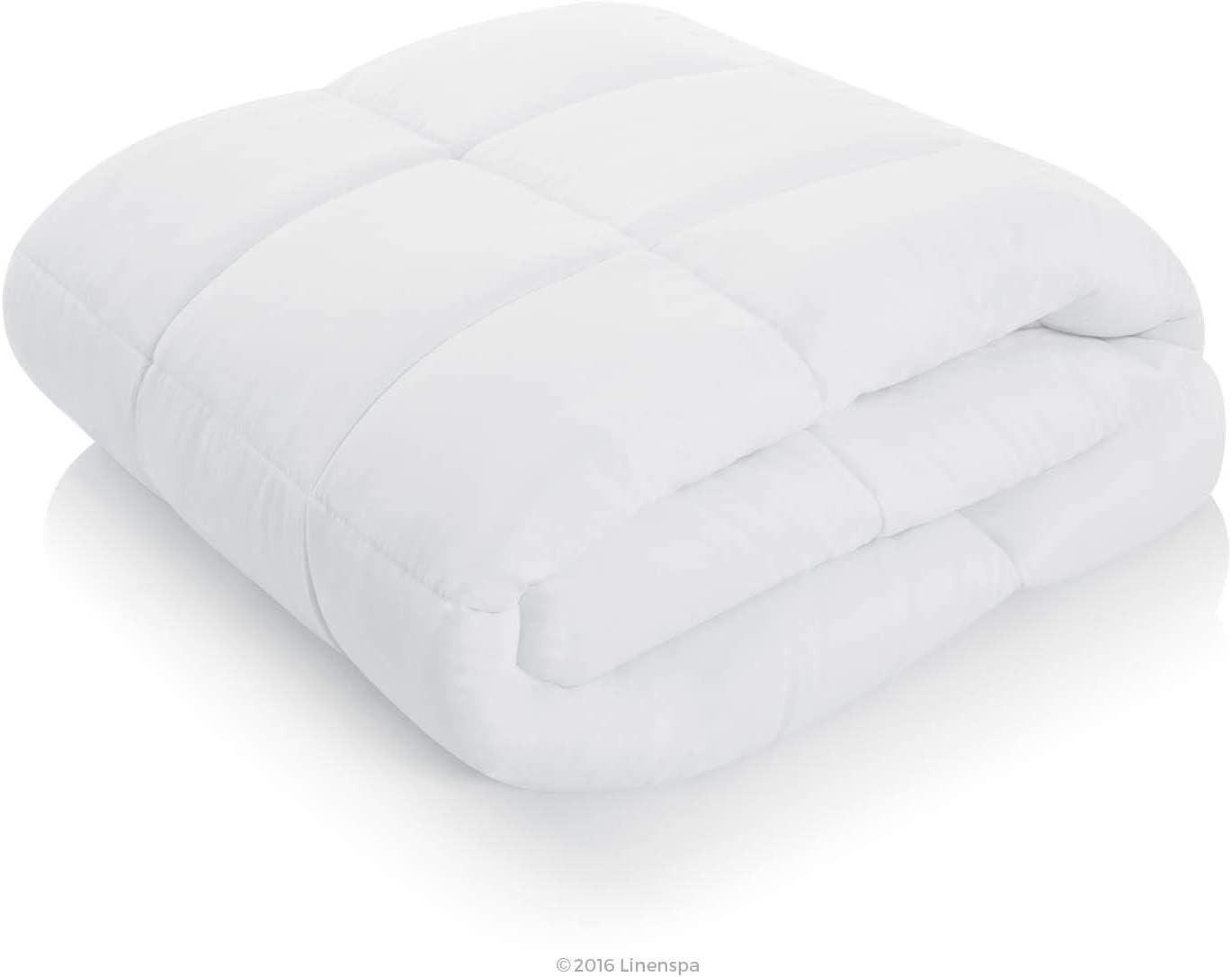 LINENSPA All Season Hypoallergenic Down Alternative Microfiber Comforter King | Amazon (US)