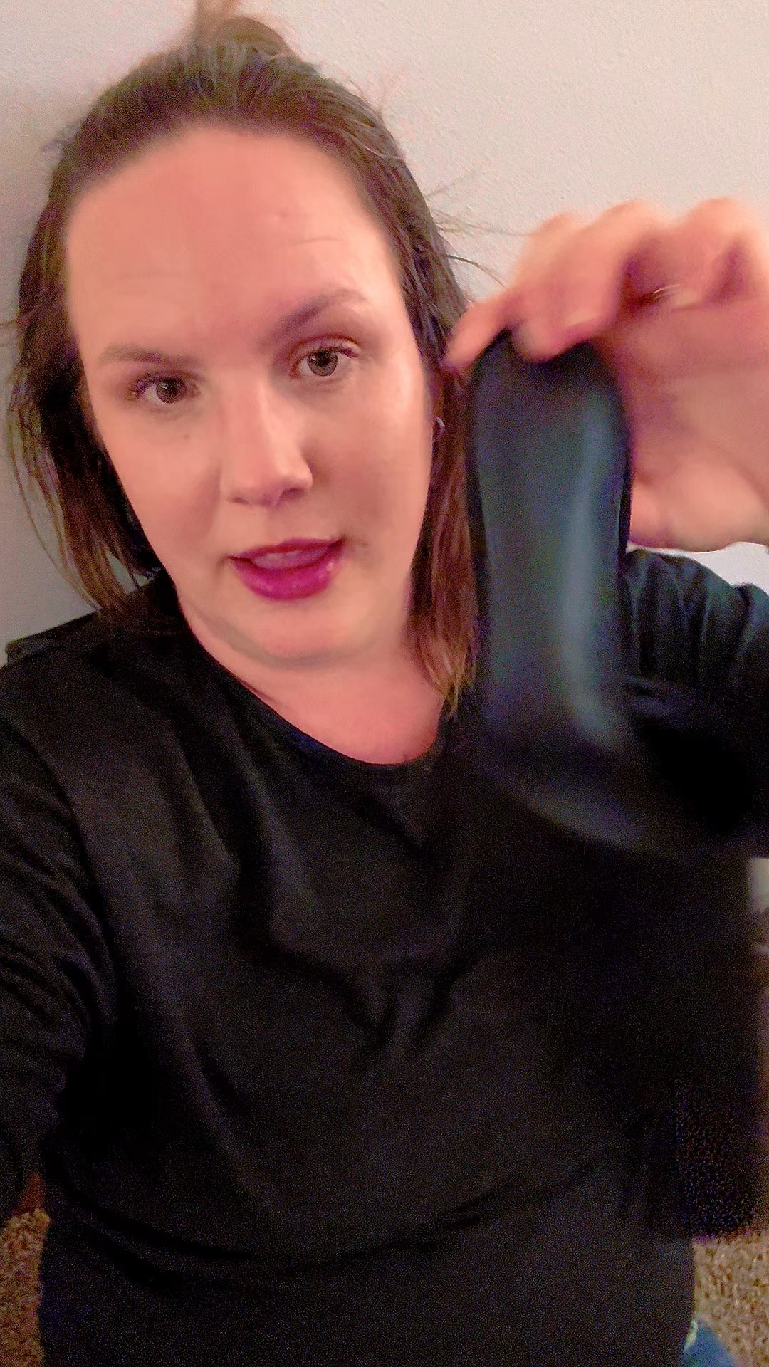 CELNEPHO Kitten Heels for Women Closed Square Toe Slip On Suede Mules Backless Pumps Dress Shoes 

#LTKootd #LTKWorkwear #LTKgrwm