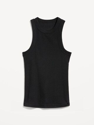 Fitted Rib-Knit Tank Top for Women | Old Navy (CA)