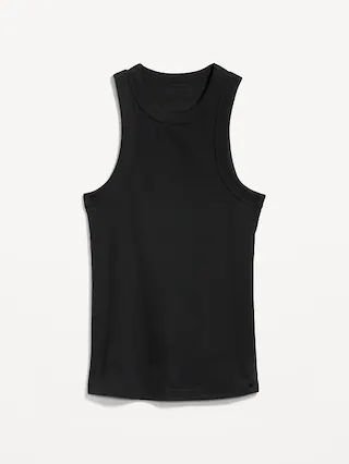 Fitted Rib-Knit Tank Top for Women | Old Navy (CA)
