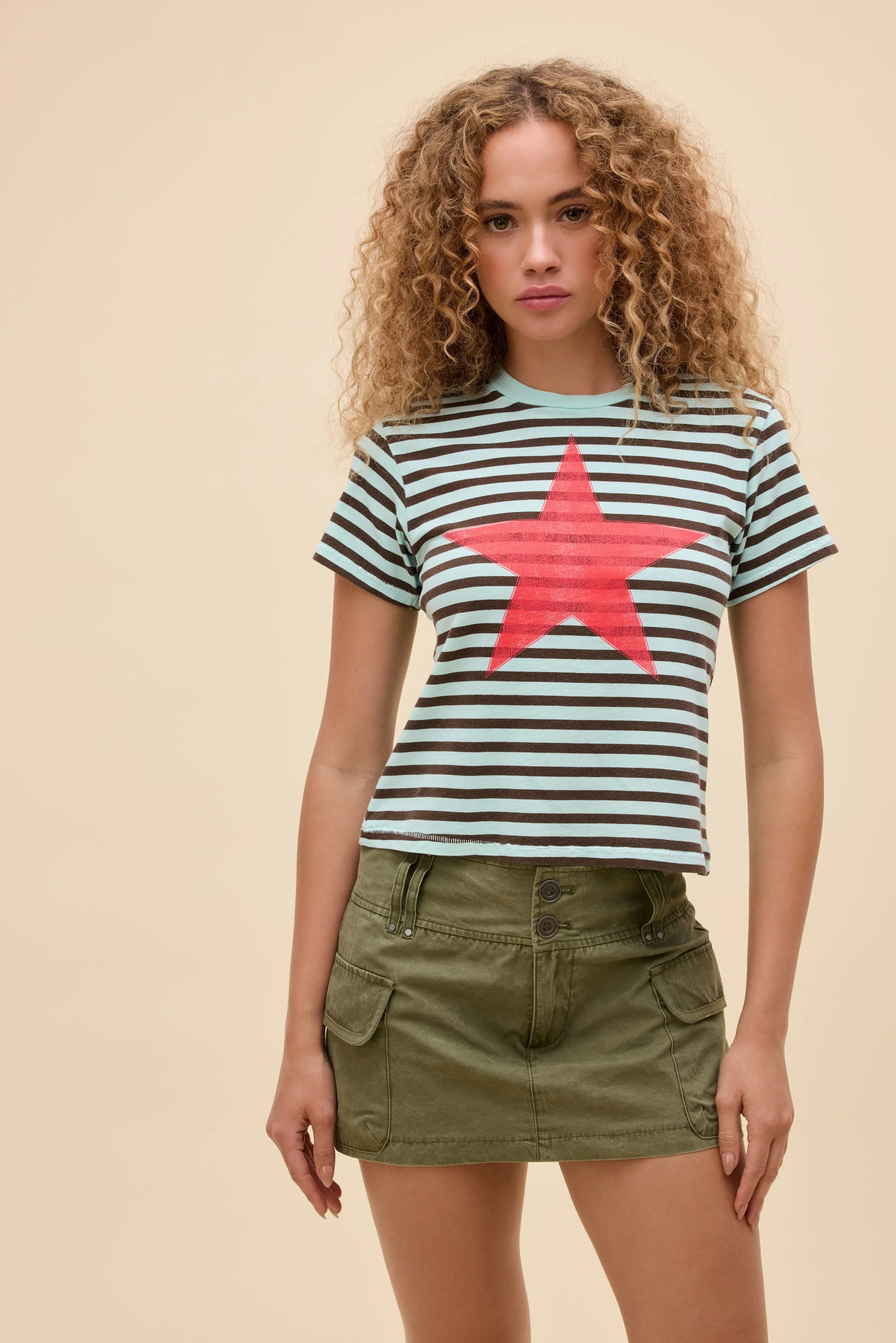 Star Stripe Vintage Tee | Daydreamer