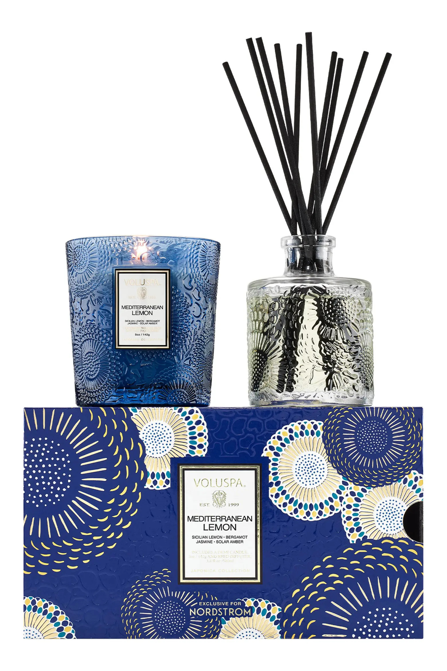 Mediterranean Lemon Candle & Diffuser Duo | Nordstrom | Nordstrom