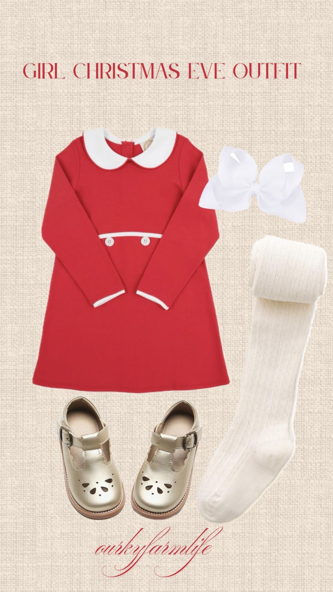 Girl Christmas Eve outfit. ❤️ TBBC 

#LTKKids #LTKBaby #LTKHoliday