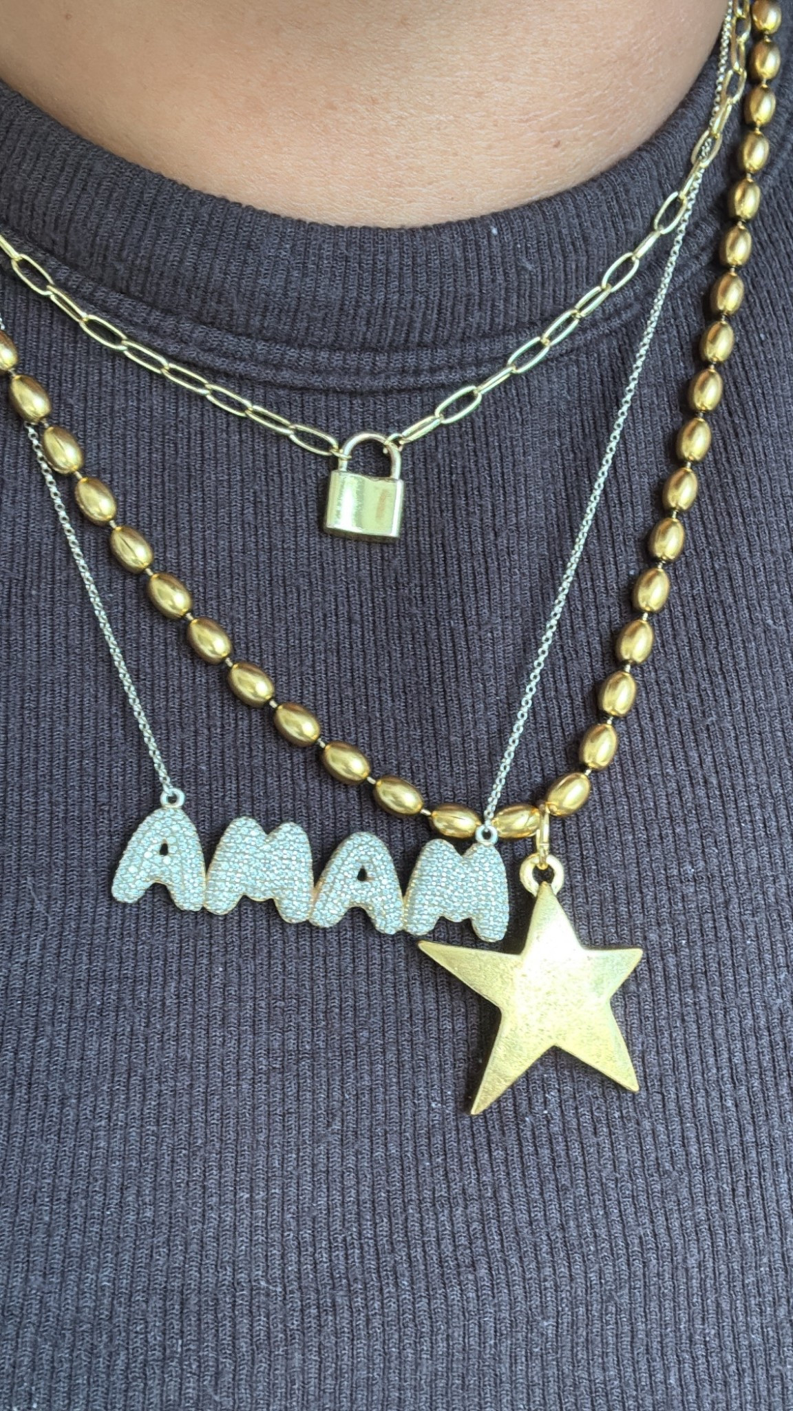 Love this stack! Thinking about adding more not too sure yet but in the meantime I love this stack it’s so me and the star necklace just sets it off , the star necklace is from a boutique but I’ll try to find a dupe for you guys✨⭐️

#LTKStyleTip