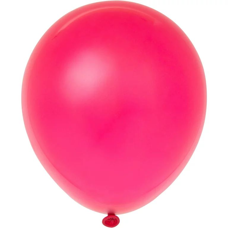 Latex Balloons, Magenta, 12in, 10ct | Walmart (US)