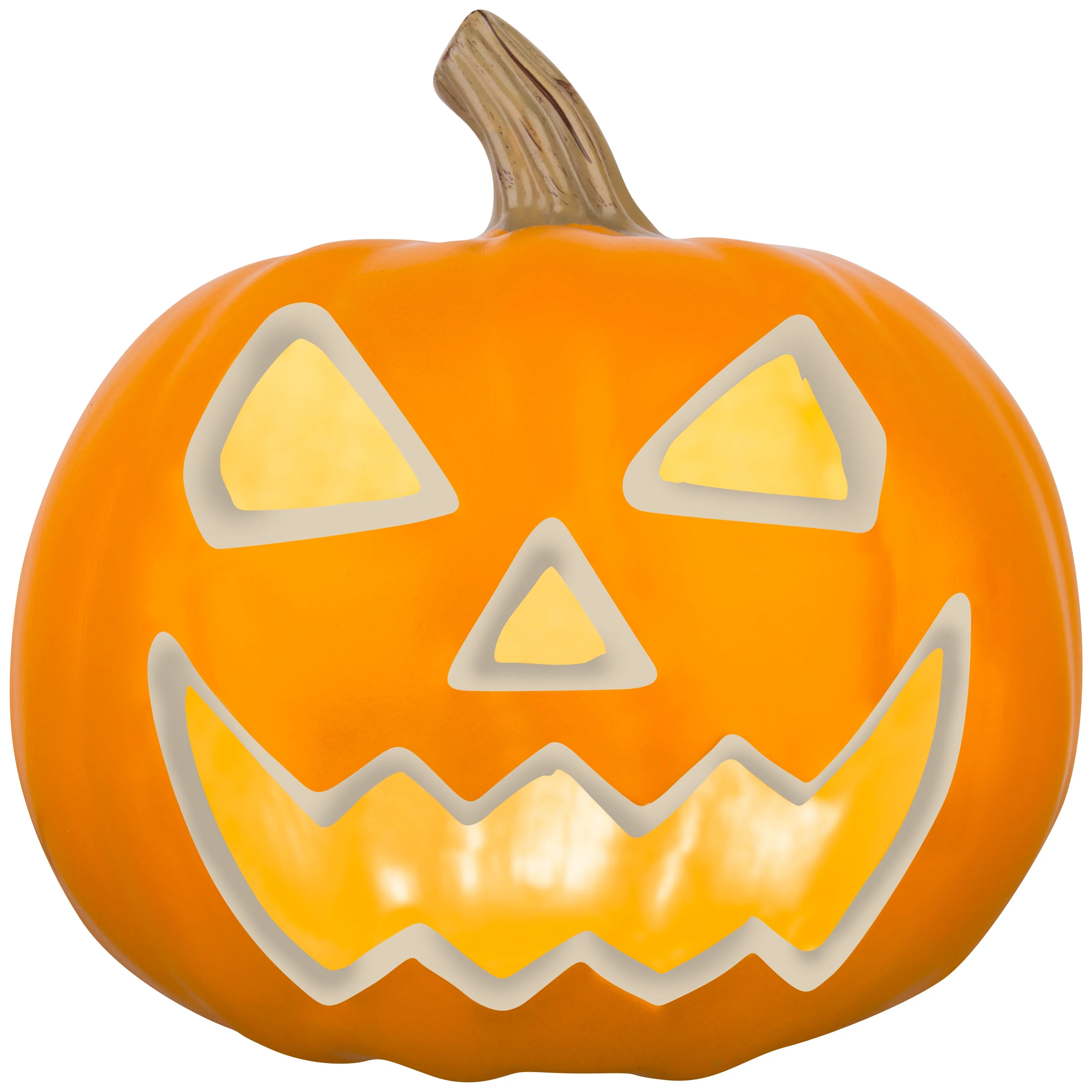 Way To Celebrate Halloween Lighted Smiling Pumpkin, 9" - Walmart.com | Walmart (US)