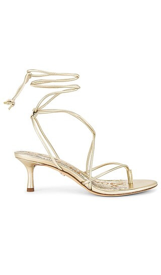 Jamila Sandal in Molten Gold | Revolve Clothing (Global)