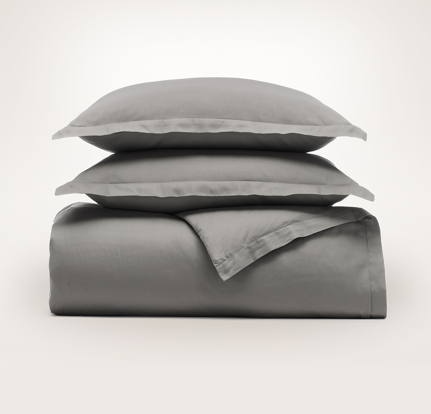 Signature Textured Stripe Duvet Set | Boll & Branch