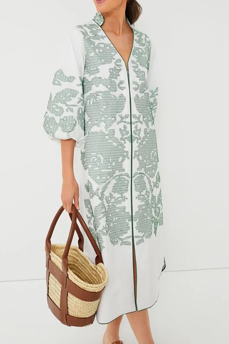 Embroidered caftan for Spring! 