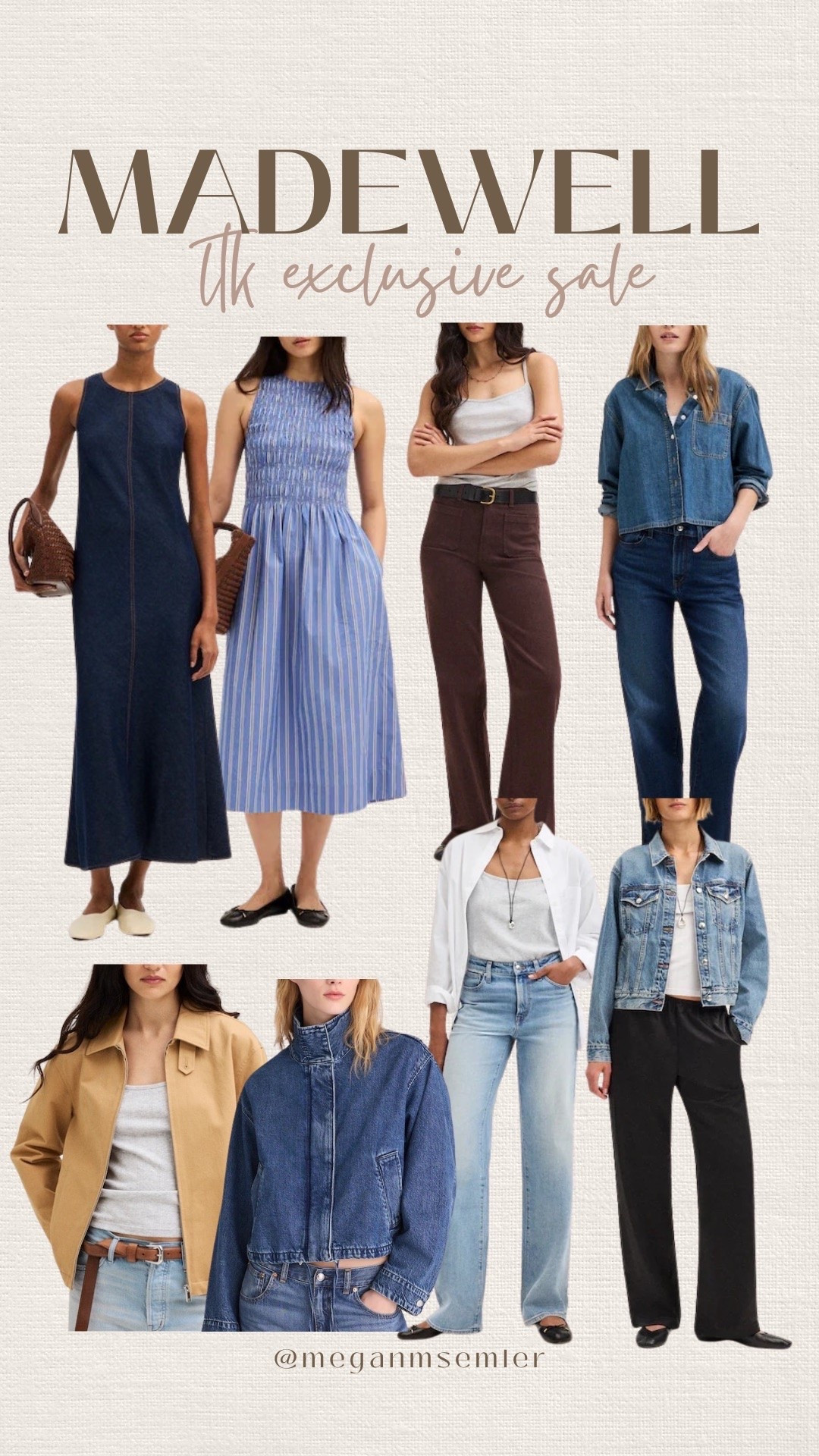Madewell ltk exclusive sale! Use code LTK20 for 20% off

#LTKxMadewell #LTKootd #LTKSaleAlert