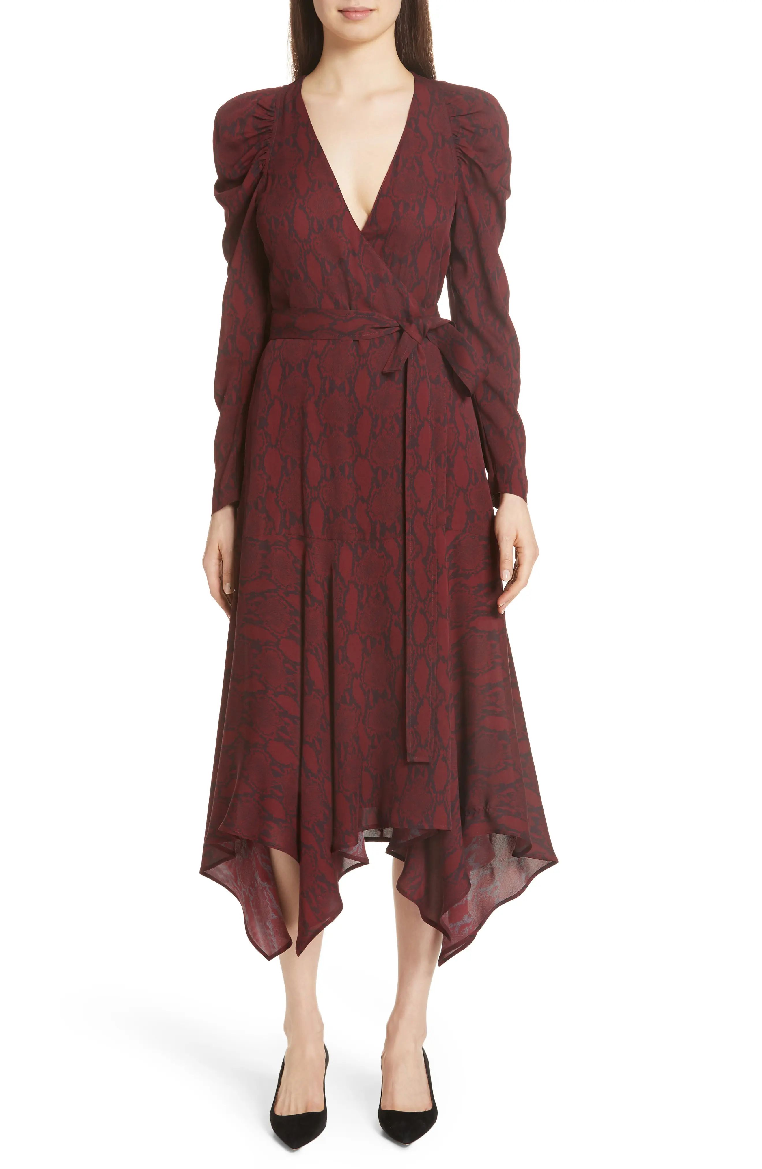A.L.C. Tianna Silk Wrap Dress | Nordstrom