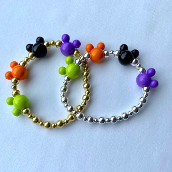 Halloween Mickey bracelet | Etsy | Etsy (US)