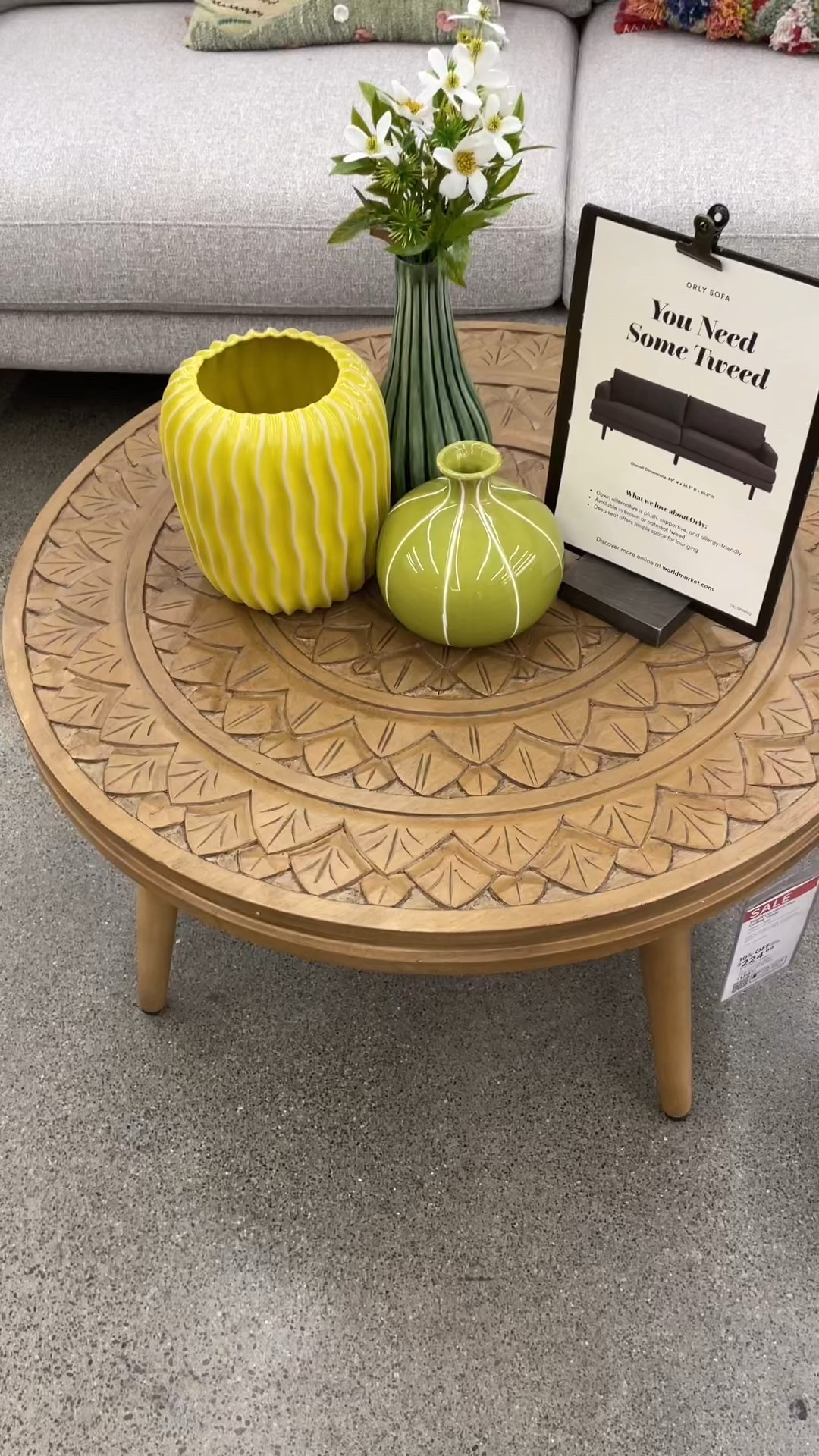 Some spring home decor ideas with these little tables. Add some bright colored vases with some fresh flowers for more spring vibes. Both tables are on sale now too! 

#LTKFindsUnder100 #LTKSaleAlert #LTKHome
