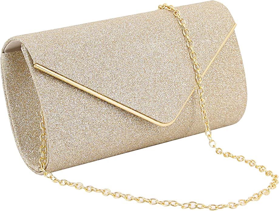 Naimo Women's Sequin Evening Purse Wedding Party Clutch Bag | Amazon (US)