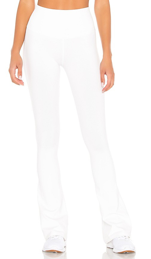 Splits59 Raquel High Waist Supplex Flare 32â Legging in White. - size L | Revolve Clothing (Global)