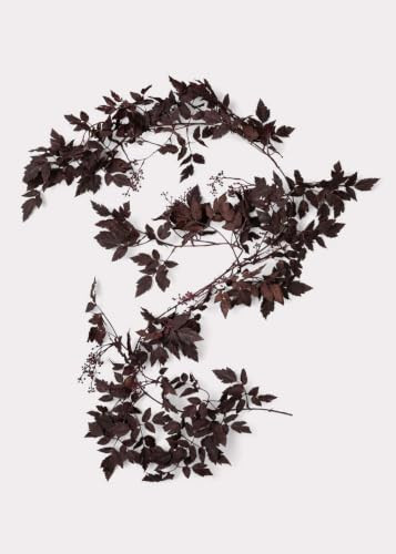Afloral Plum Cimicifuga Seeded Garland - 6' | Amazon (US)