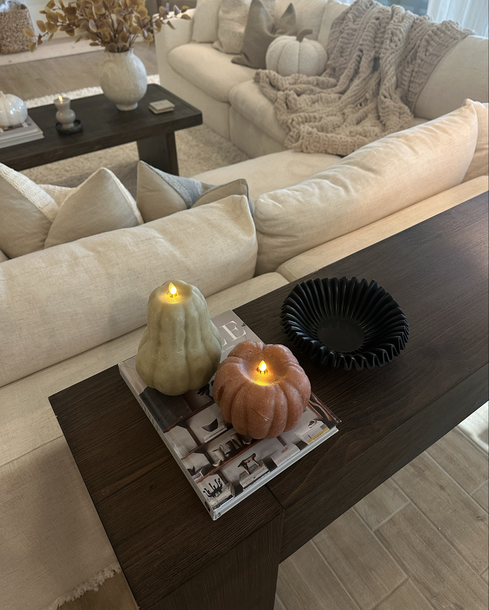 These pumpkin faux candles are so pricey but sooo cute!! 🎃✨

#LTKHome #LTKSeasonal