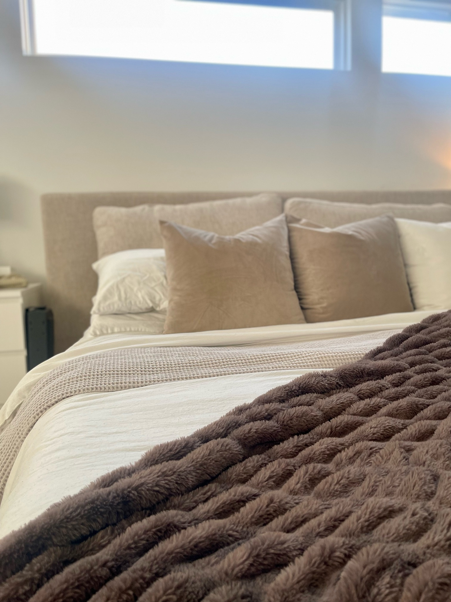 Winter Bedding Update! Super cute and affordable! Love mixing textures for a cozy look! 

#LTKGiftGuide #LTKhome #LTKfindsunder50