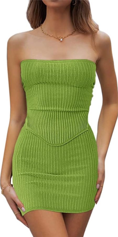 CHYRII Womens Sexy Summer Two Piece Outfits Bandeau Going Out Crop Tops Bodycon Skirt Sets Mini Dress

Country Concert bodycon dress going out dress concert outfit green dress

#LTKSeasonal #LTKFind #LTKU
