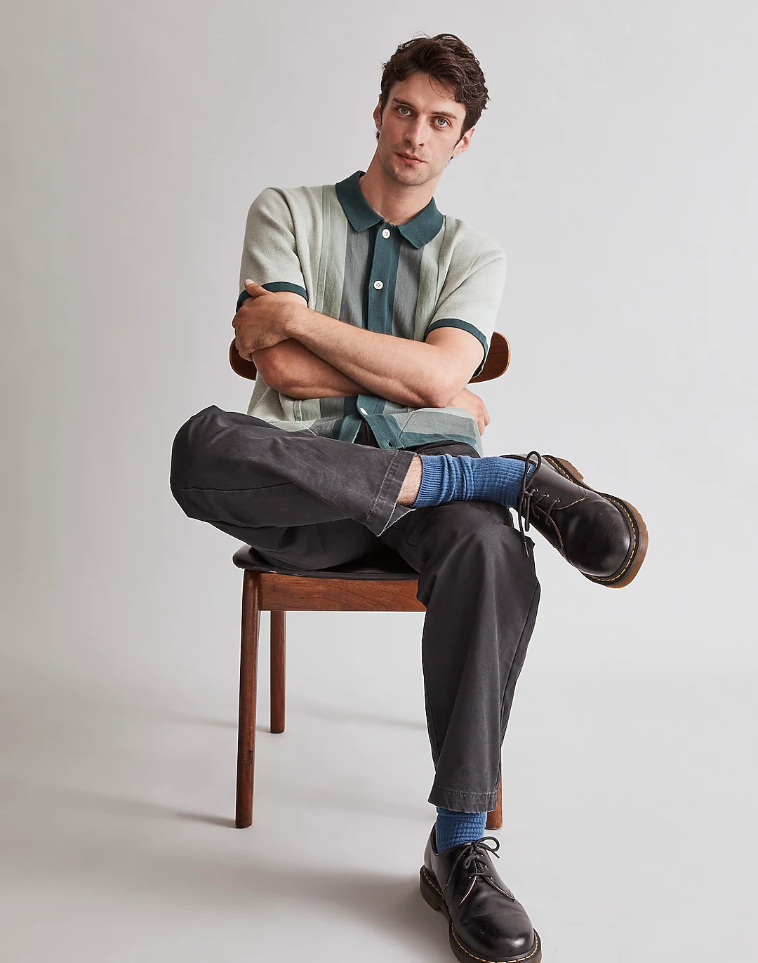 Button-Up Sweater Polo | Madewell