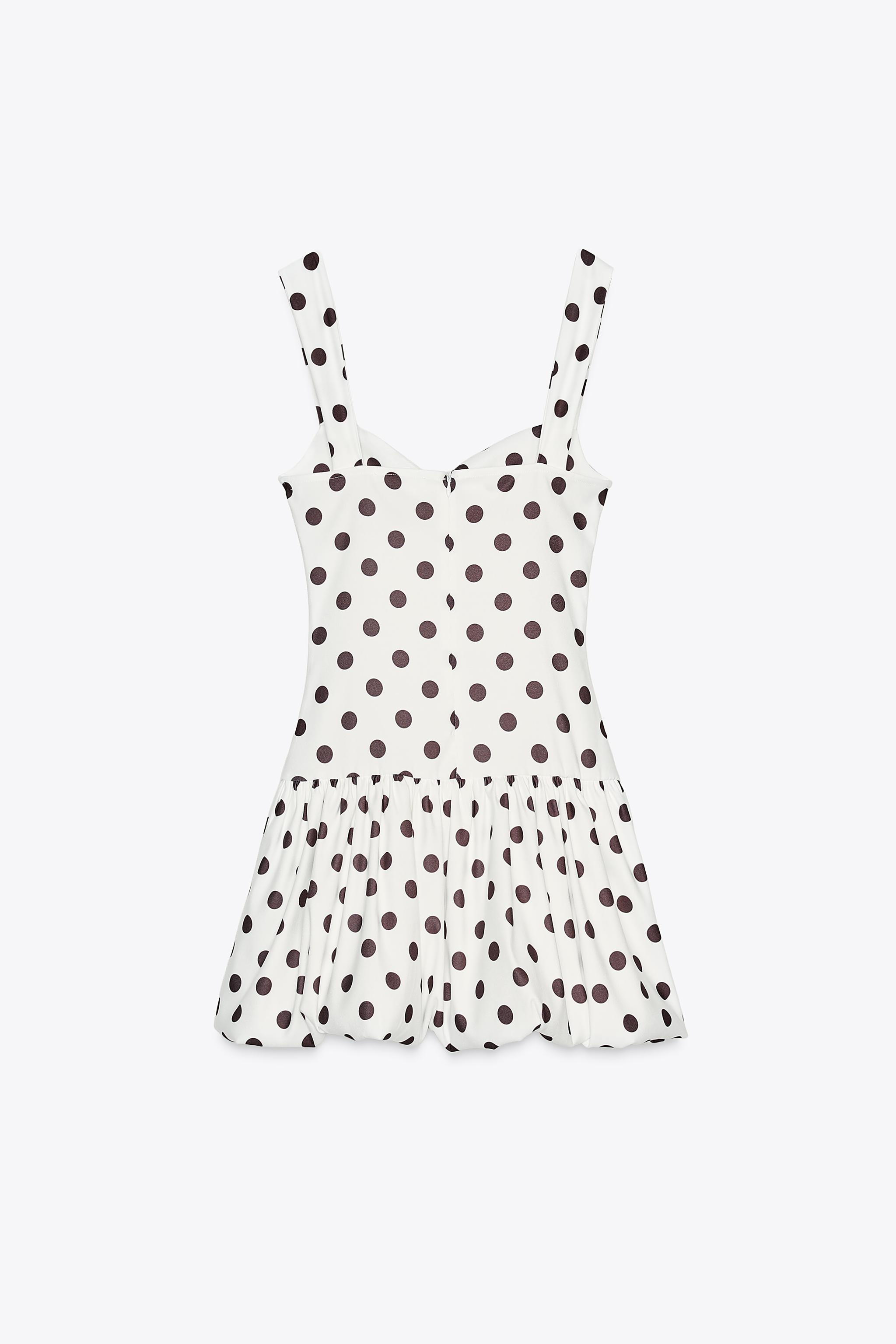 POLKA DOT BALLOON DRESS | Zara UK