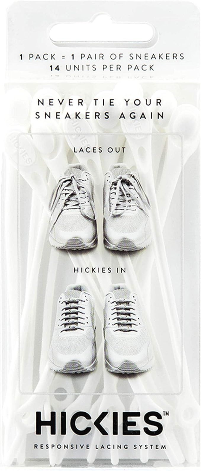 HICKIES 1.0 No-Tie Shoelaces | Amazon (US)