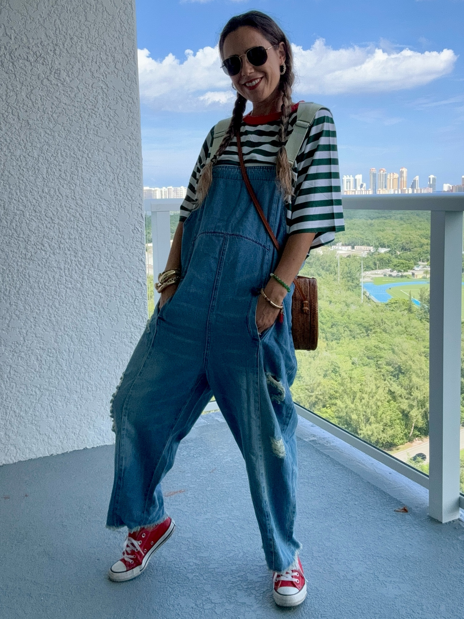 Looking for a cute overalls? I found this one and it’s so comfortable. 