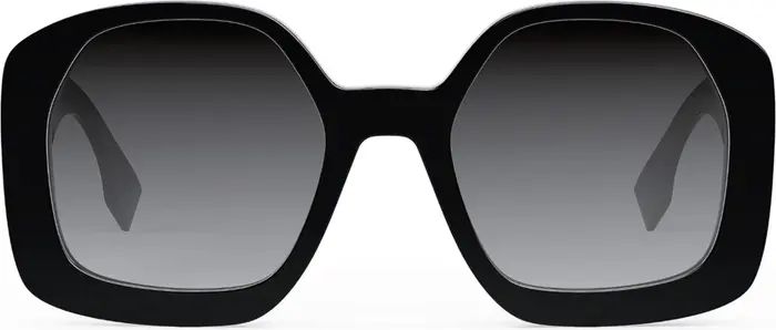 The Fendi O'Lock 54mm Geometric Sunglasses | Nordstrom