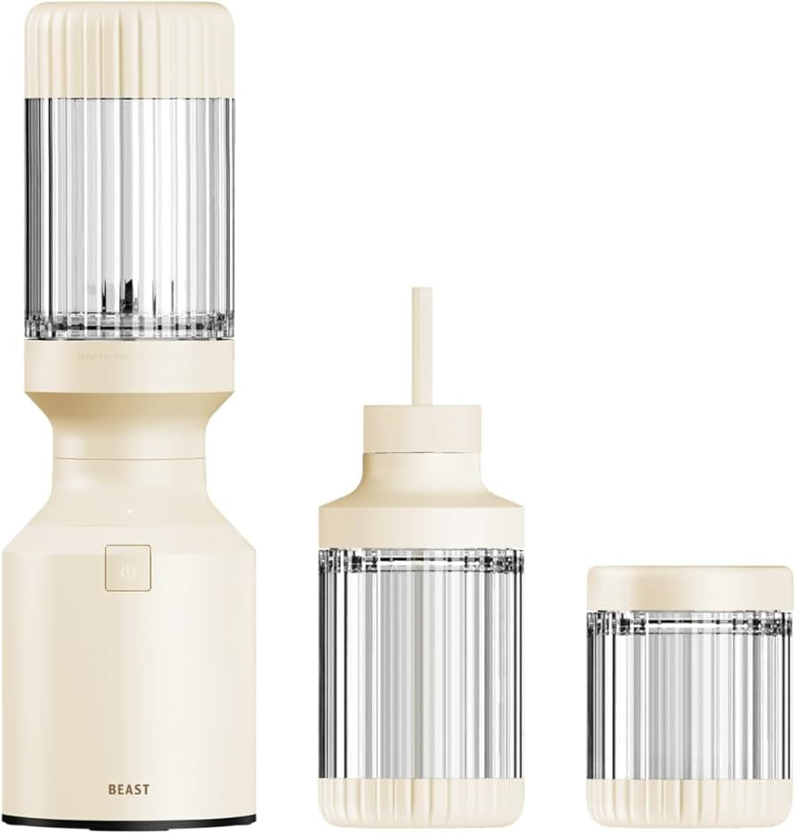 The Beast Mini Blender Plus | Mini Countertop Kitchen Blender | Blend Smoothies and Shakes, Dress... | Amazon (US)