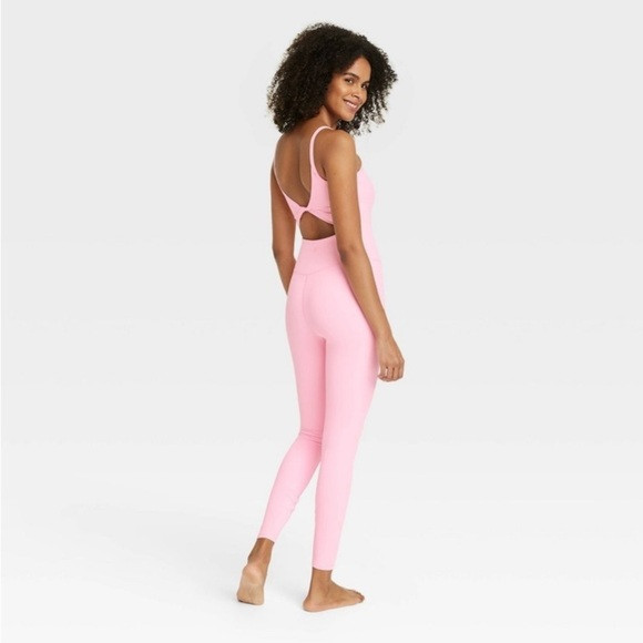 Women's Rib Full Length Bodysuit - All In Motion™ Pink new | Poshmark