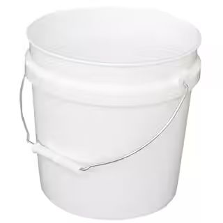 Leaktite 2 Gallon White Paint Bucket 2GL WHITE PAIL - The Home Depot | The Home Depot