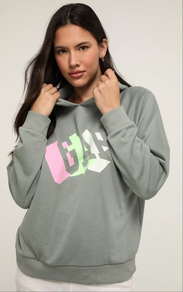 Nada melhor que estar preparado para frio. Blusa de Moletom Flanelada Gap Logo Verde. 

#LTKbrasil