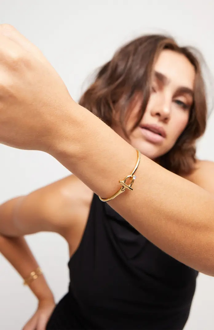 White Topaz Bangle Bracelet | Nordstrom