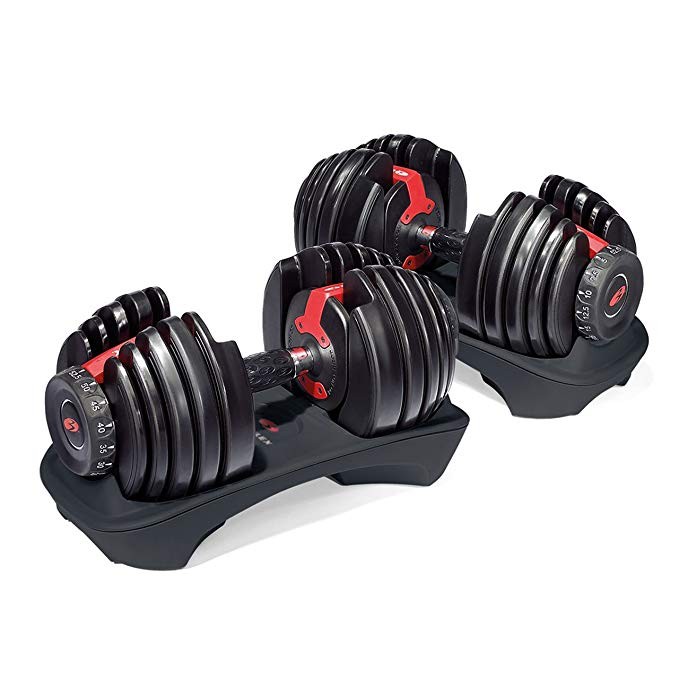 Bowflex SelectTech 552 Adjustable Dumbbells (Pair) | Amazon (US)