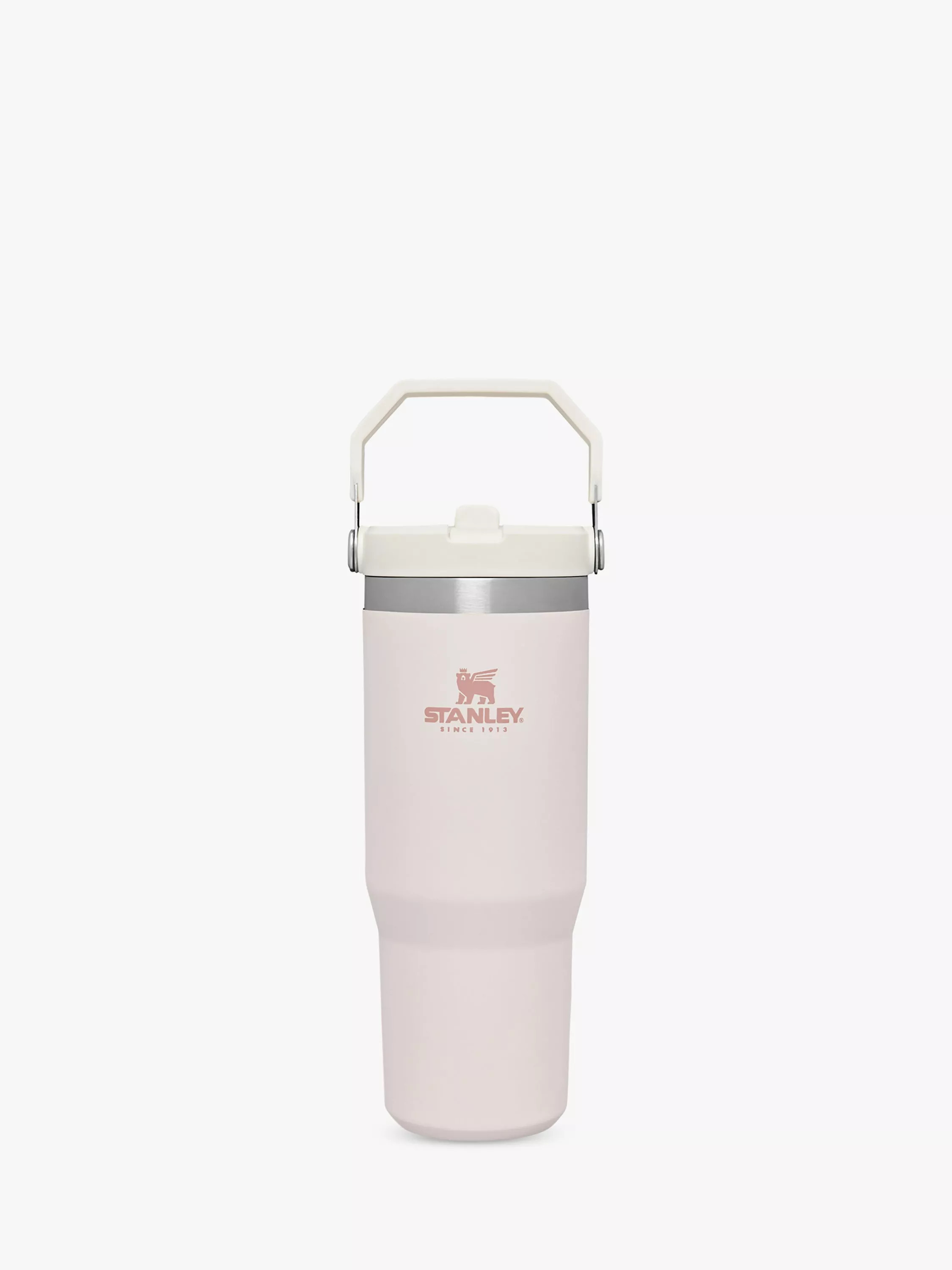 StanleyIceFlow Flip Straw Stainless Steel Leak-Proof Tumbler, 887ml | John Lewis (UK)