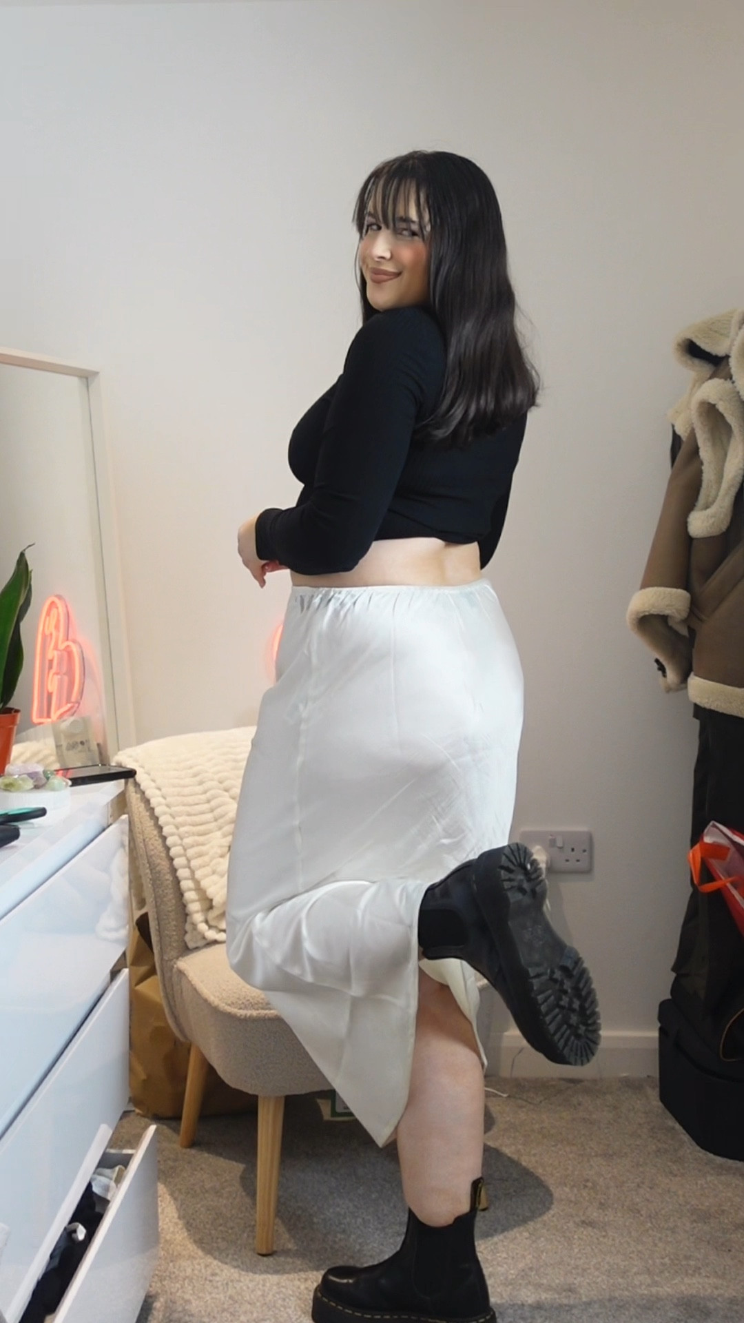 outfit inspiration, spring style, spring outfit inspo, midaxi skirt outfit, satin skirt outfit 

#LTKFind #LTKSeasonal #LTKstyletip