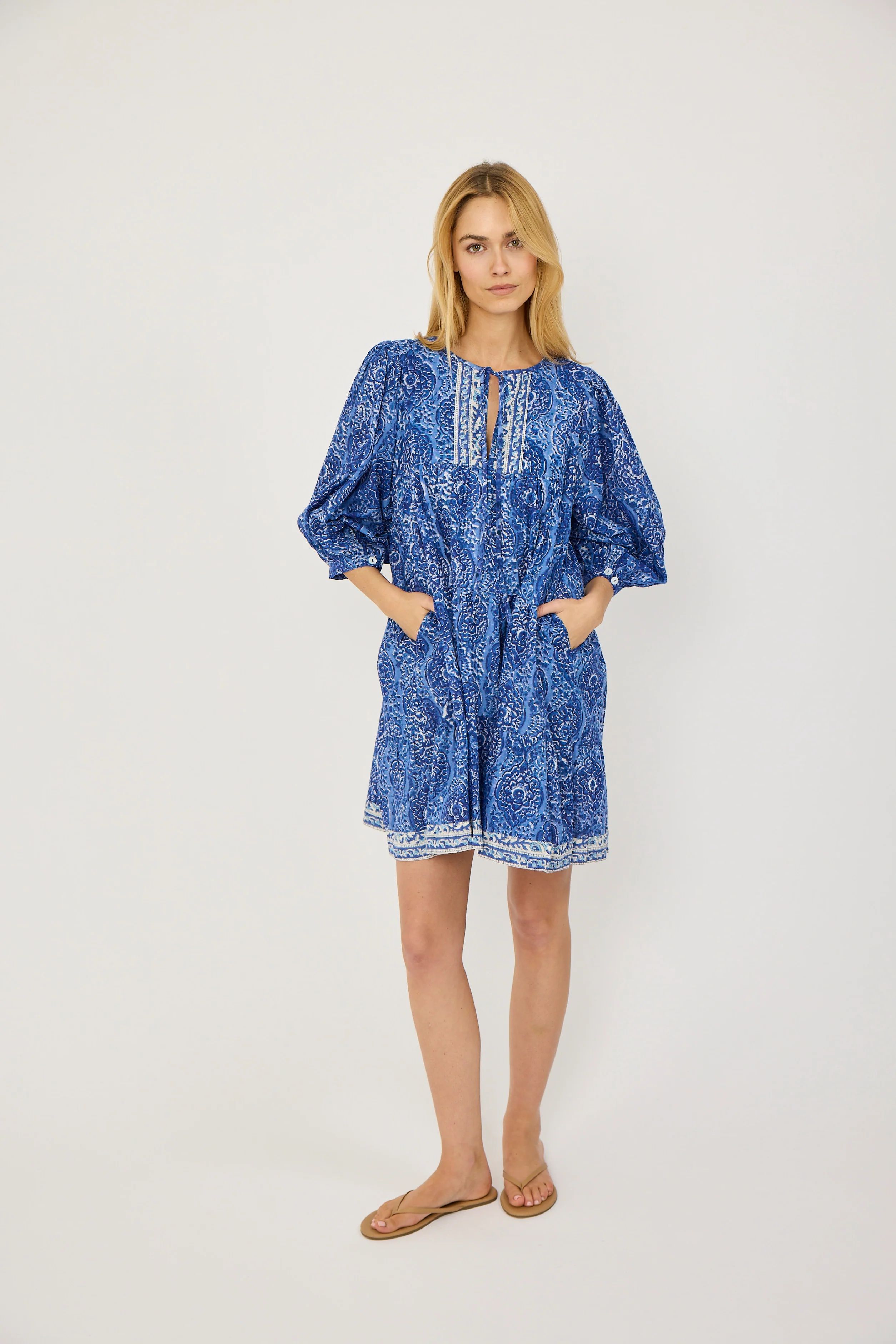 Casita Dress - Delft Blue | Marea