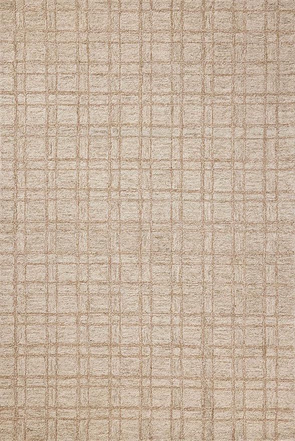 Loloi Chris Loves Julia x Polly Khaki/Sand 7'-9" x 9'-9" Area Rug | Amazon (US)