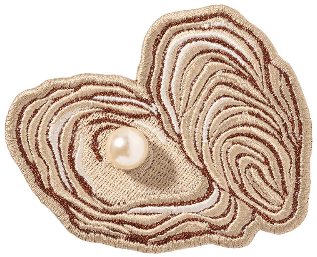 Oyster & Pearl Patch | Stoney Clover Lane