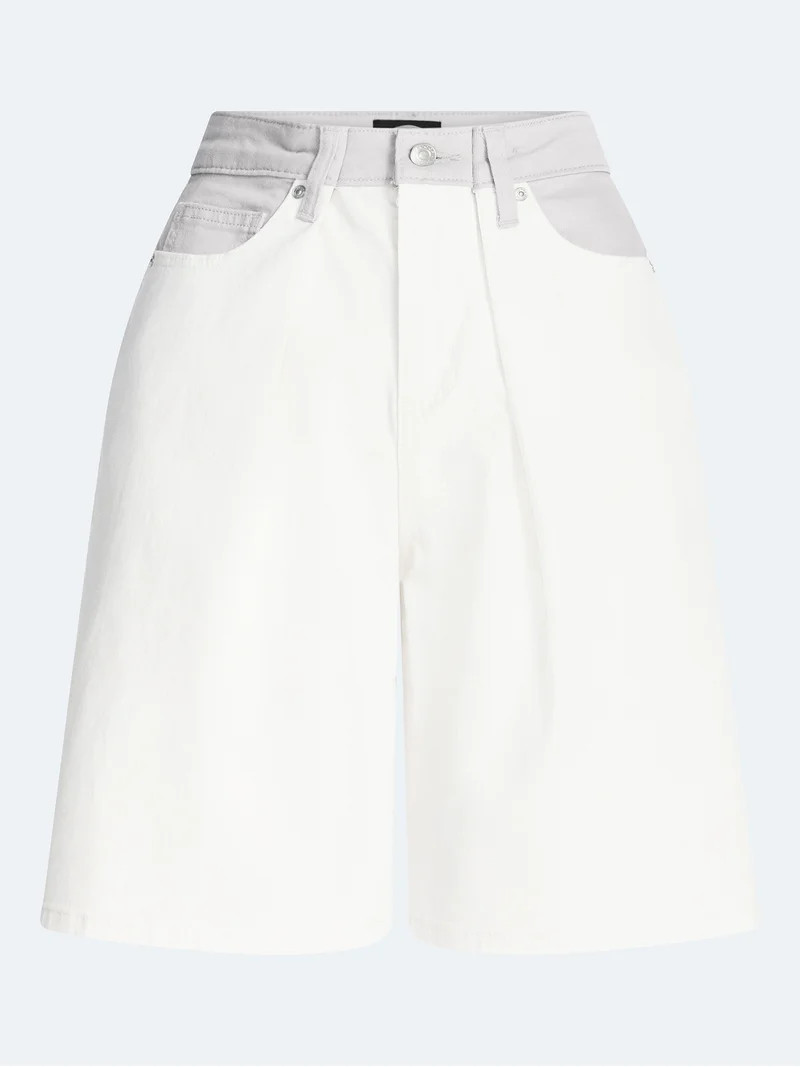 Scoop Women's and Women's Plus Mid-Rise Shorts, 9'' Inseam, Sizes 0-26W | Walmart (US)